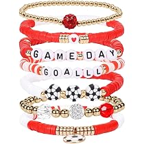 AICase Soccer Bracelets for FIFA World Cup 2026 Gifts, Game Day